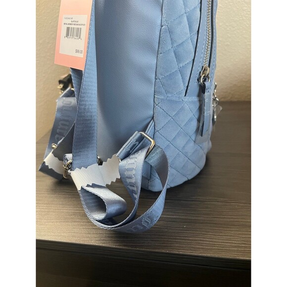 New Juicy Couture Slate Blue Royal Moment Medium Backpack - Picture 3 of 3